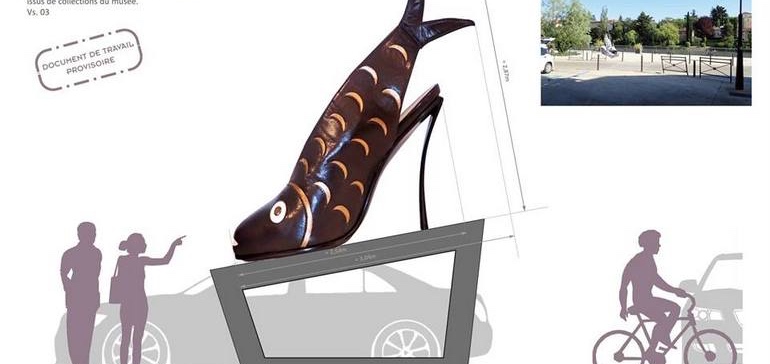 MUSÉE HORS-LES-MURS – CHAUSSURES GÉANTES, Romans-sur-Isère